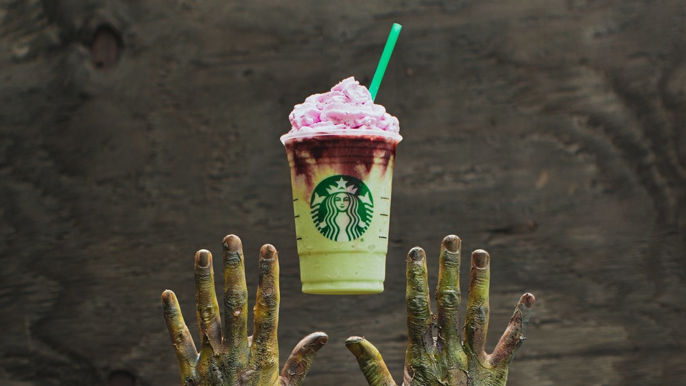 Discontinued Starbucks drinks Zombie Frappuccino