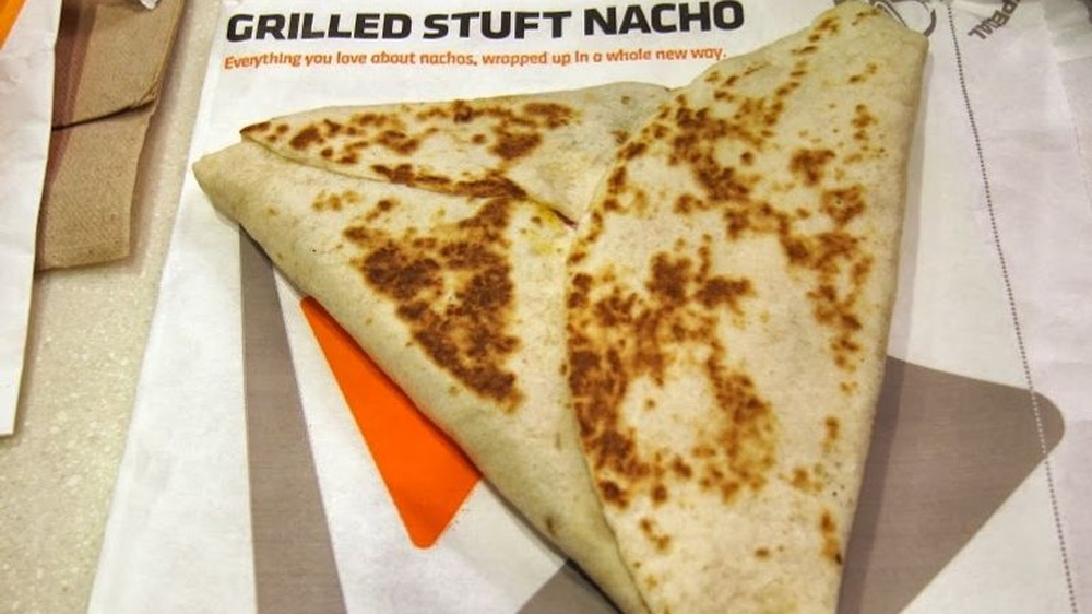 Grilled Stuft Nacho from taco bell