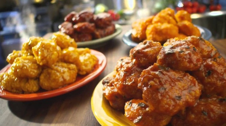 Platters of Taco John's Baja Boneless Wings