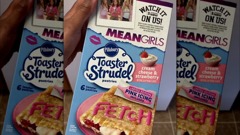 Mean Girls toaster strudel box