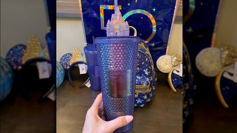 The special edition Disney World 50th Anniversary tumbler