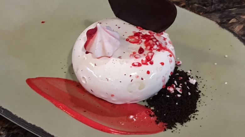 peppermint cream cheese mousse