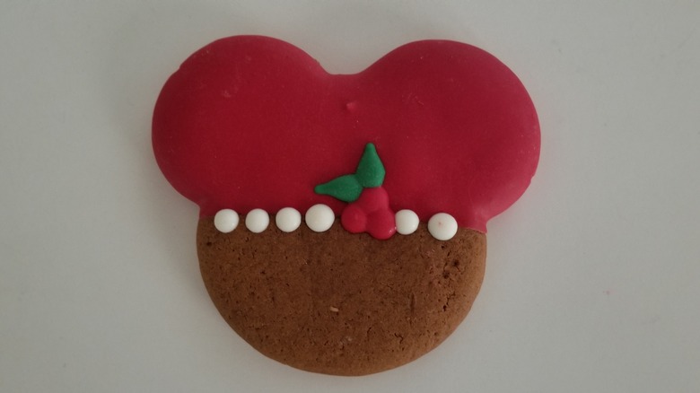 Mickey Gingerbread Cookie