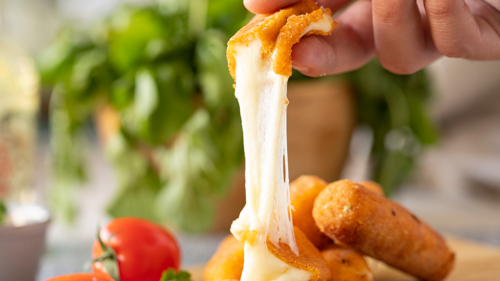 Disney's New Giant Mozzarella Sticks Will Give The Perfect Cheese Pull