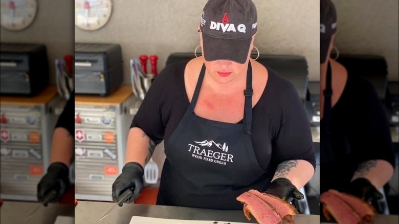 Diva Q makes pastrami