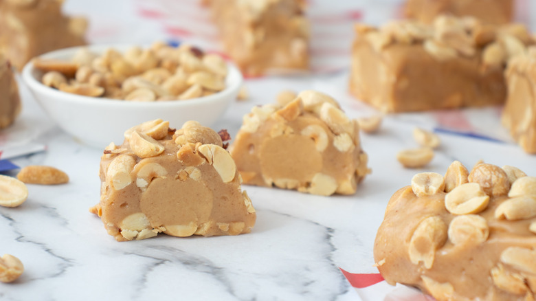 peanut butter diy payday bars