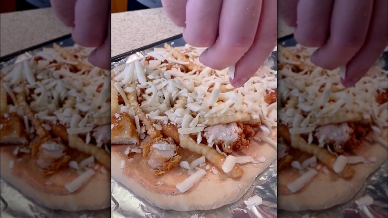 DIY Raising Cane's Pizza Is All We'll Ever Need