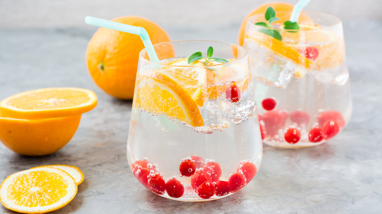 Hard seltzer cocktails