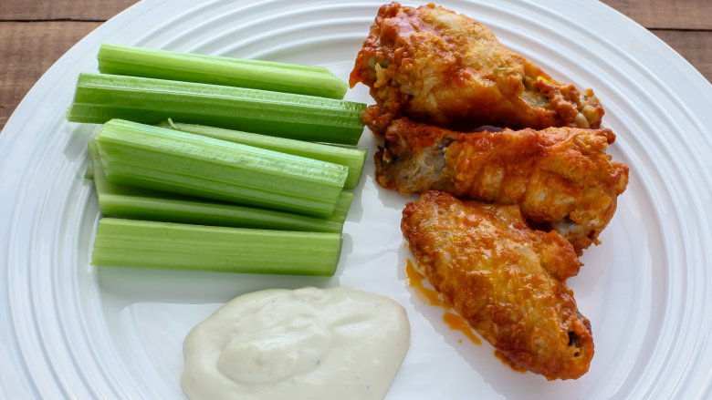 Celery and wings