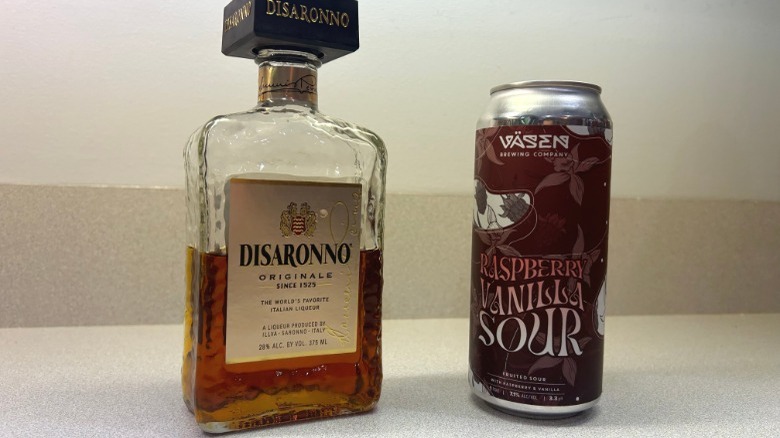 disaronno and sour beer 