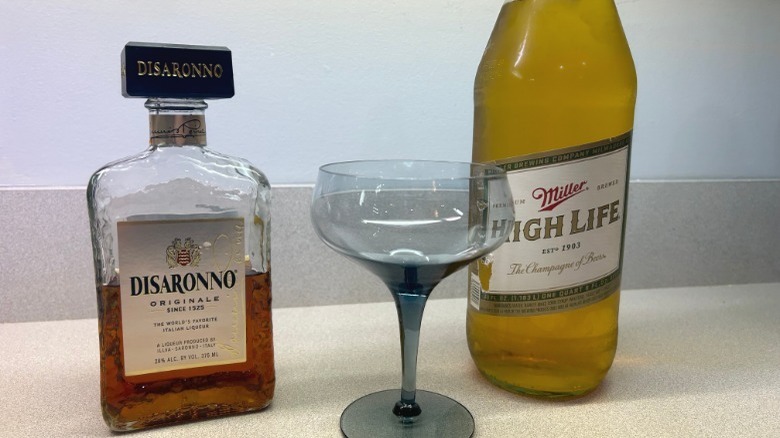 disaronno and miller high life