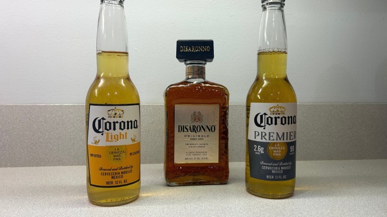 two coronas and disaronno 