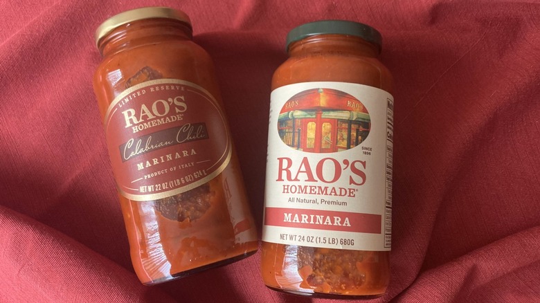 jars of Rao's sauce