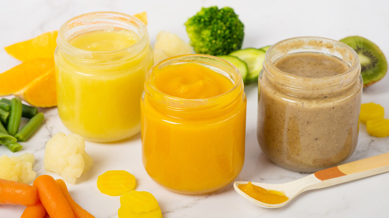 baby food jars