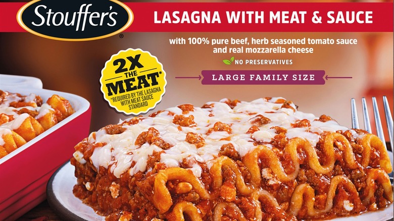 Stouffer's Lasagna With Meat Sauce