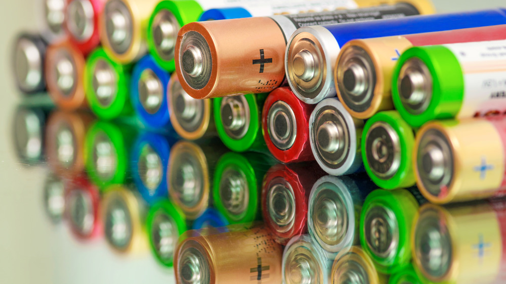 Colorful Alkaline Batteries