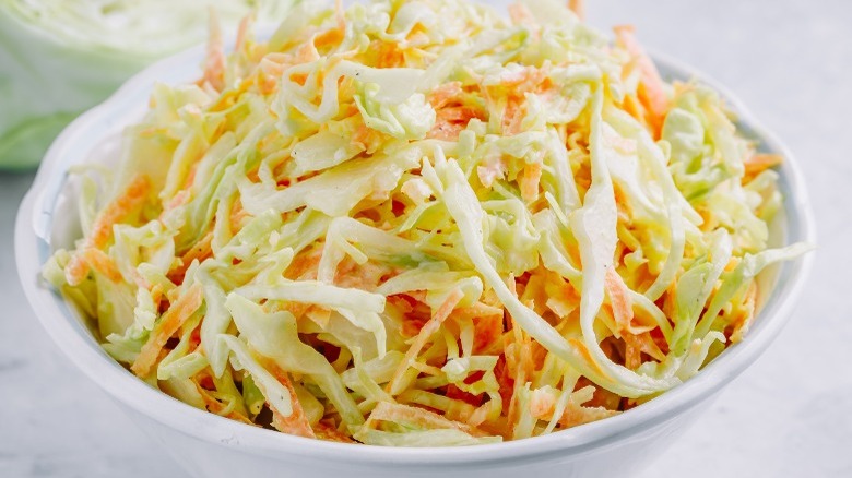 cole slaw bowl