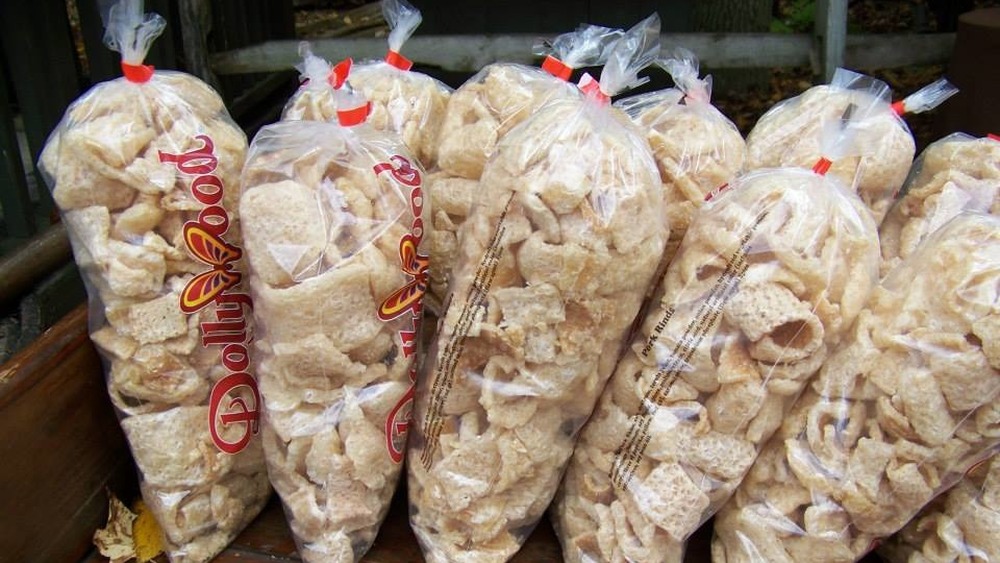 Dollywood's bagged pork rinds