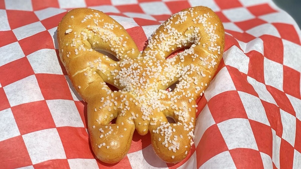 Dollywood's butterfly pretzel