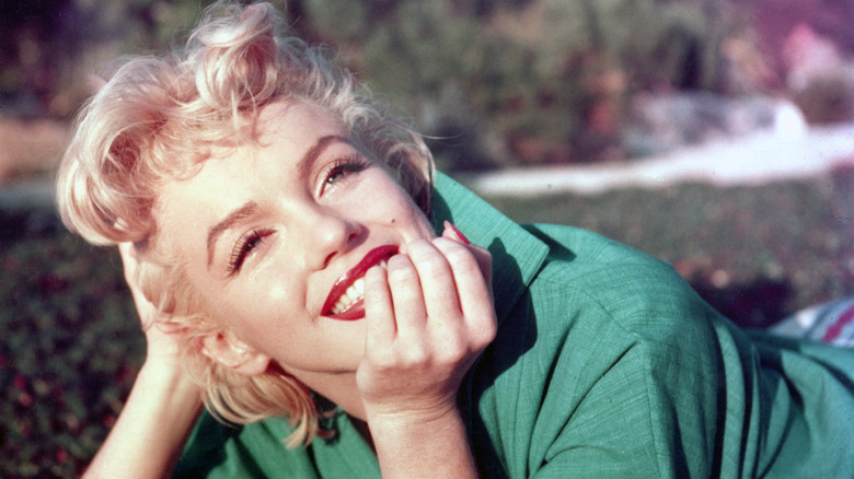 Marilyn Monroe smiling