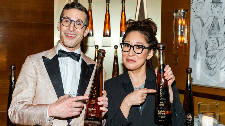 Andy Samberg, Sandra Oh, tequila