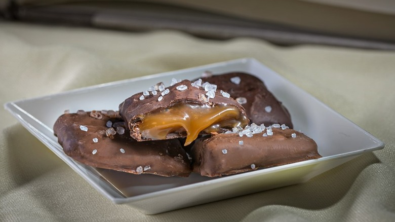 Sanders chocolate sea salt caramels