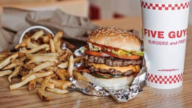 Five Guys meal