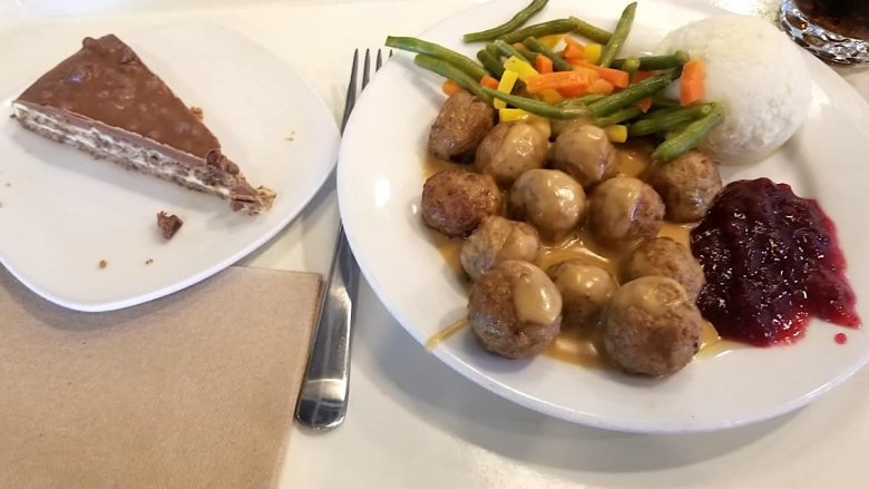 IKEA birthday meal
