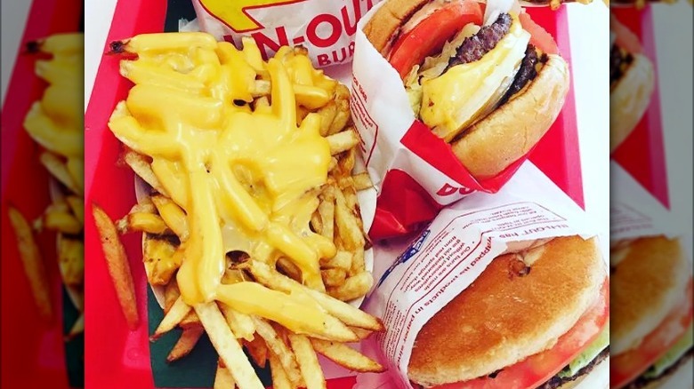 in-n-out cheese fries