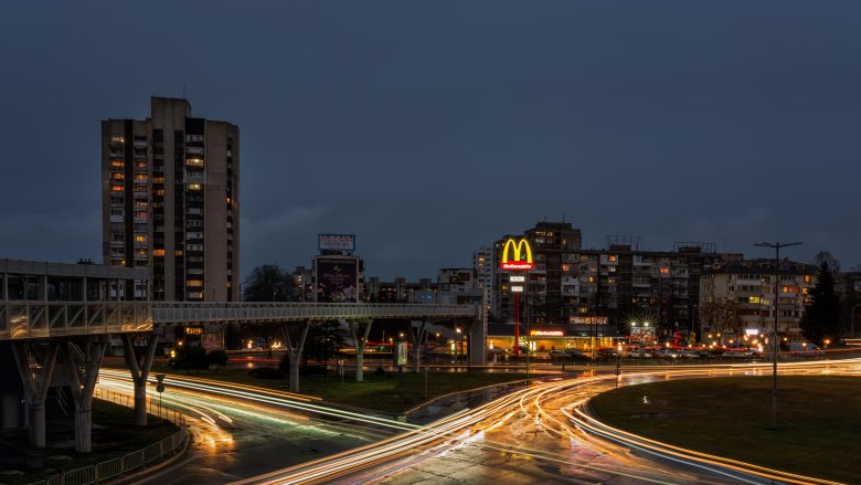 McDonald's at night 