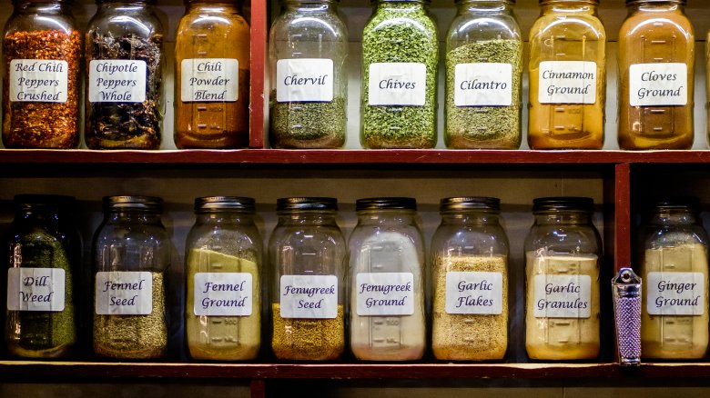 Bottled spices