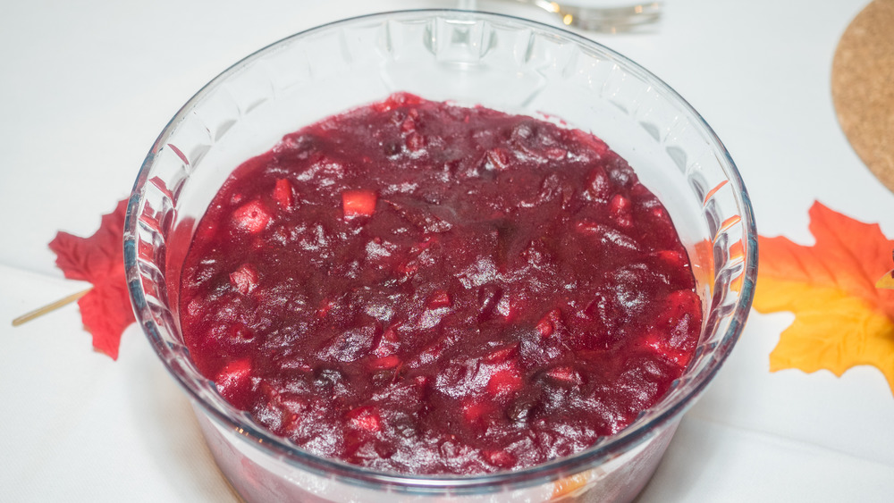 Cranberry sauce