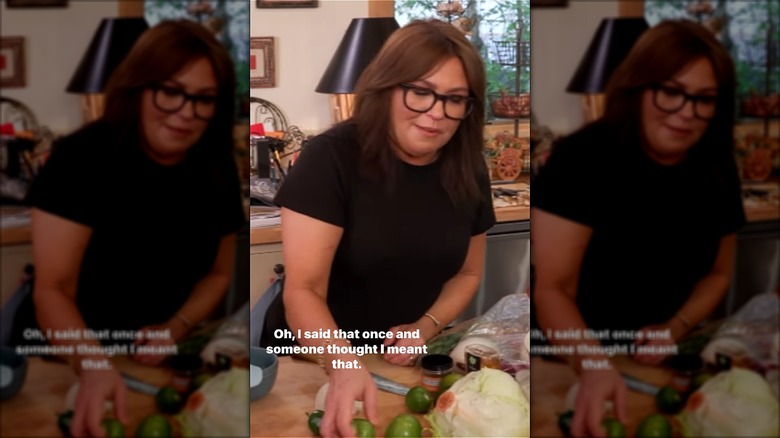 Rachael Ray talking about fruit