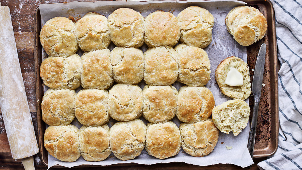 tray of southern buttermilk biscuits