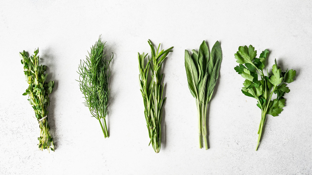 Various herbs