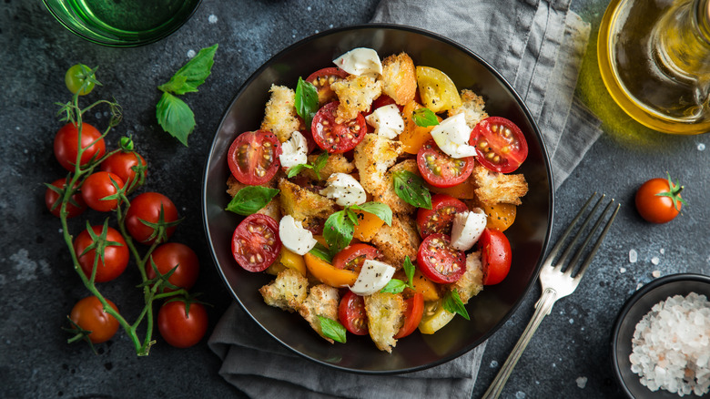 Bowl of panzanella