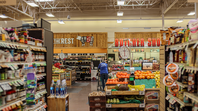 sprouts grocery store interior