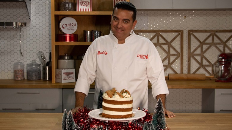 buddy valastro with gingerbread cake