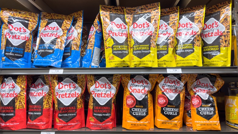 Dot's Homestyle Pretzel varieties