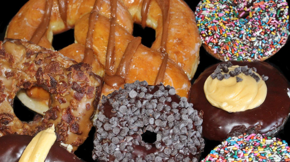 Assortment of donuts from Legendary Doughnuts