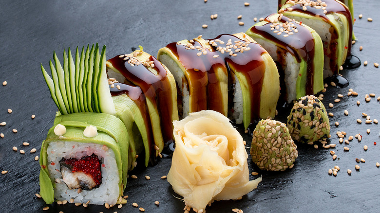 green dragon roll