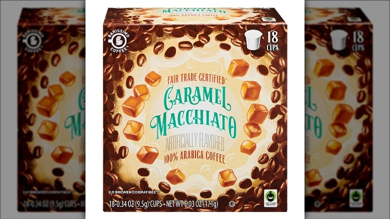 Barissimo caramel macchiato K-cups