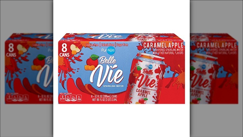 Belle Vie caramel apple seltzer