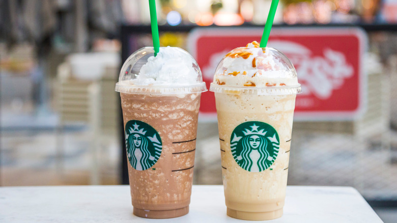 Two Frappuccinos
