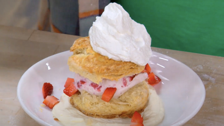 Duff's strawberry shortcake