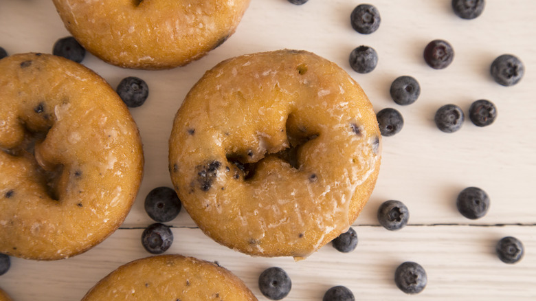 blueberry cake donuts
