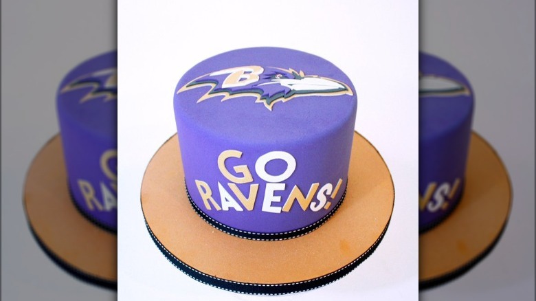 Ravens cake from Duff Goldman