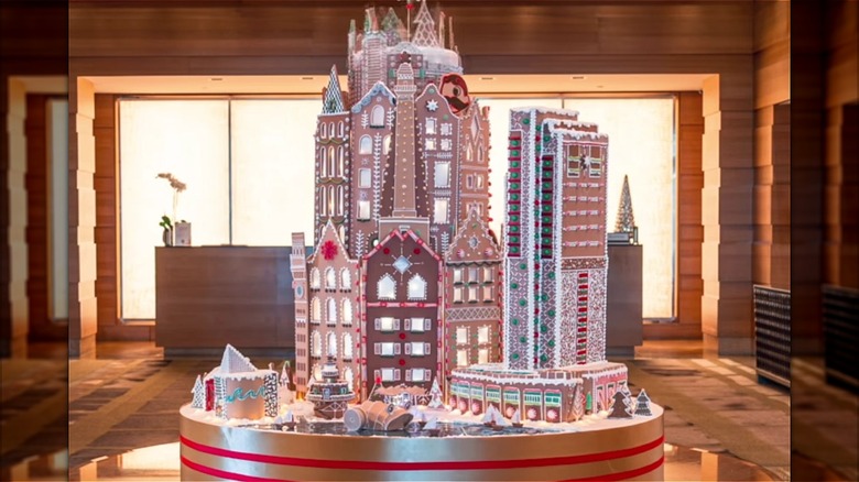 Charm City Cakes' gingerbread city 