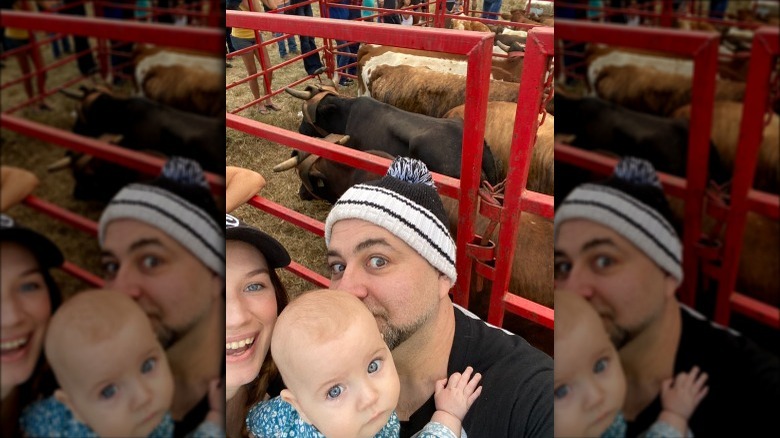 Duff Goldman and family at the rodeo