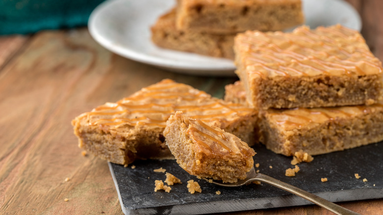 Butterscotch blondies